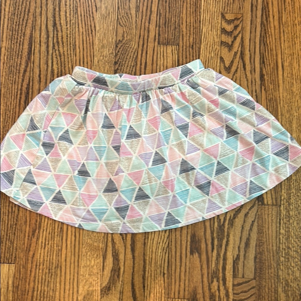 Cat & Jack Pastel Geometric Skort